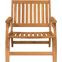 vidaXL Banco de Relax 2 pcs Marrón Madera de Acacia Sólida Online