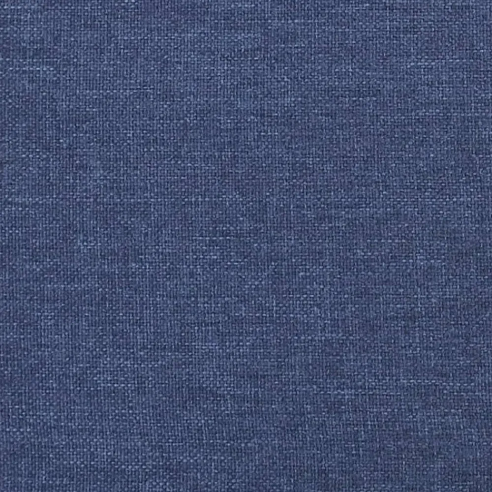 vidaXL Banco de tela 70x30x30 cm Azul New