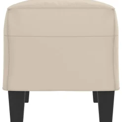 vidaXL Bancos-Banco de tela de microfibra color 70x35x41 cm