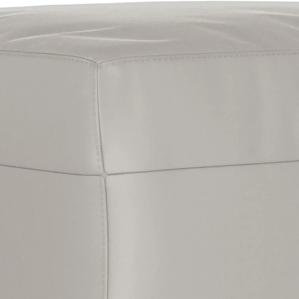 vidaXL Bancos-Banco de tela de microfibra 70x35x41 cm