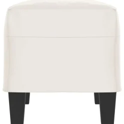 vidaXL Bancos-Banco de tela de microfibra 70x35x41 cm