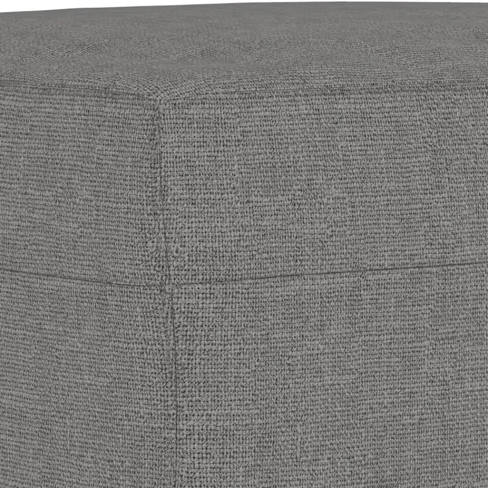 vidaXL Banco de tela 70x35x41 cm Gris oscuro Discount