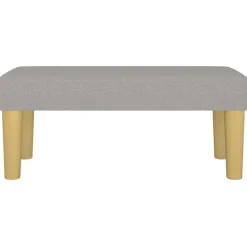 vidaXL Banco de tela 70x30x30 cm Gris claro Sale