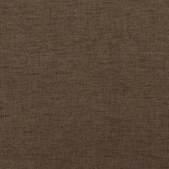 vidaXL Banco de tela marrón 70x35x41 cm Marr&oacute;n New