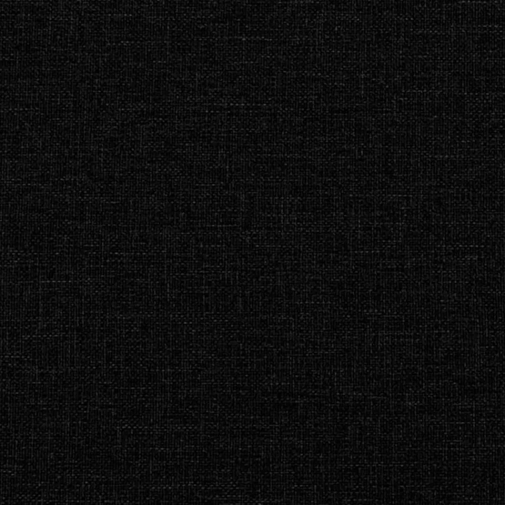 vidaXL Banco de tela 100x64x80 cm Negro Outlet
