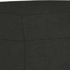 vidaXL Banco de tela 70x35x41 cm Negro Clearance