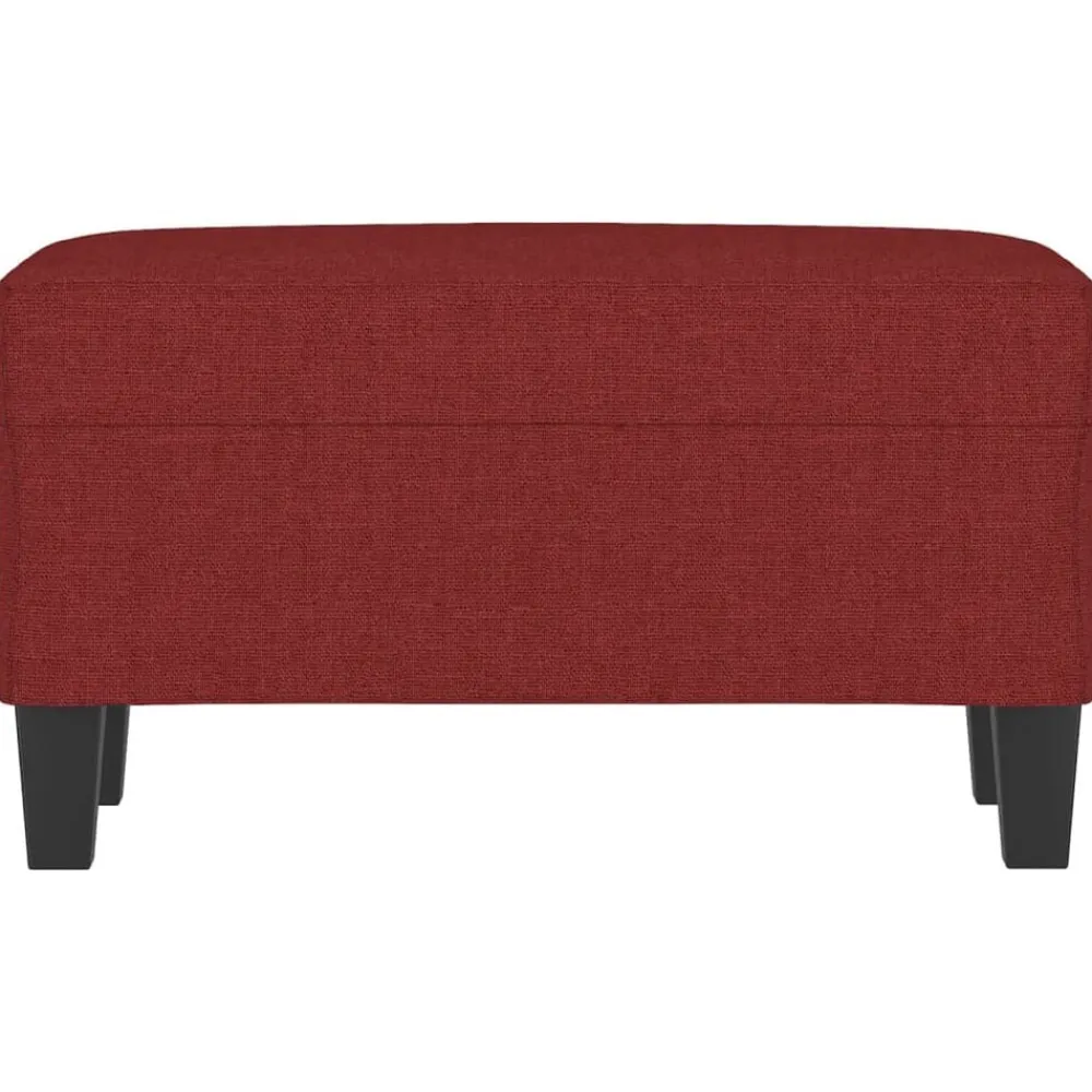 vidaXL Bancos-Banco de tela 70x35x41 cm