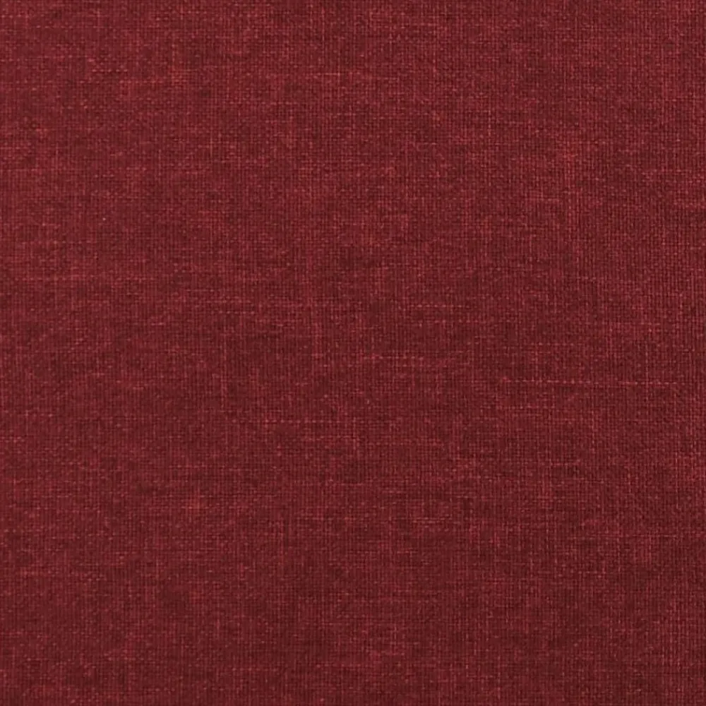 vidaXL Banco de tela 70x35x41 cm Rojo vino tinto Clearance