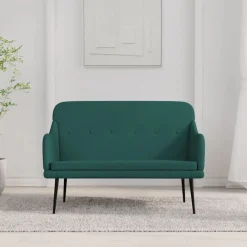 vidaXL Bancos-Banco de tela 110x76x80 cm