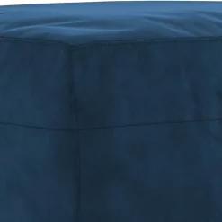 vidaXL Banco de terciopelo 70x35x41 cm Azul Hot