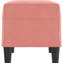 vidaXL Bancos-Banco de terciopelo 70x35x41 cm