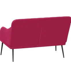 vidaXL Bancos-Banco de terciopelo 110x76x80 cm