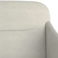 vidaXL Banco de terciopelo color 110x76x80 cm Crema Sale