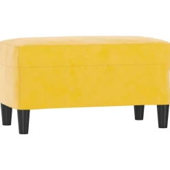 vidaXL Bancos-Banco de terciopelo 70x35x41 cm