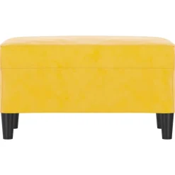 vidaXL Bancos-Banco de terciopelo 70x35x41 cm