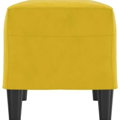 vidaXL Bancos-Banco de terciopelo 70x35x41 cm
