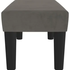 vidaXL Bancos-Banco de terciopelo 70x30x30 cm