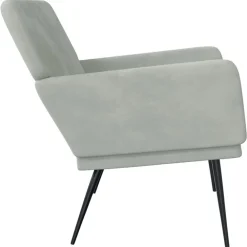 vidaXL Bancos-Banco de terciopelo 108x79x79 cm