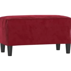vidaXL Bancos-Banco de terciopelo 70x35x41 cm