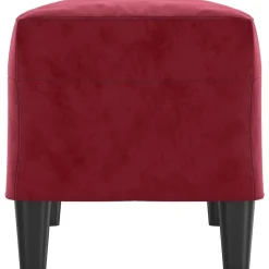 vidaXL Bancos-Banco de terciopelo 70x35x41 cm