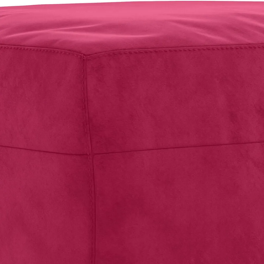 vidaXL Bancos-Banco de terciopelo 70x35x41 cm