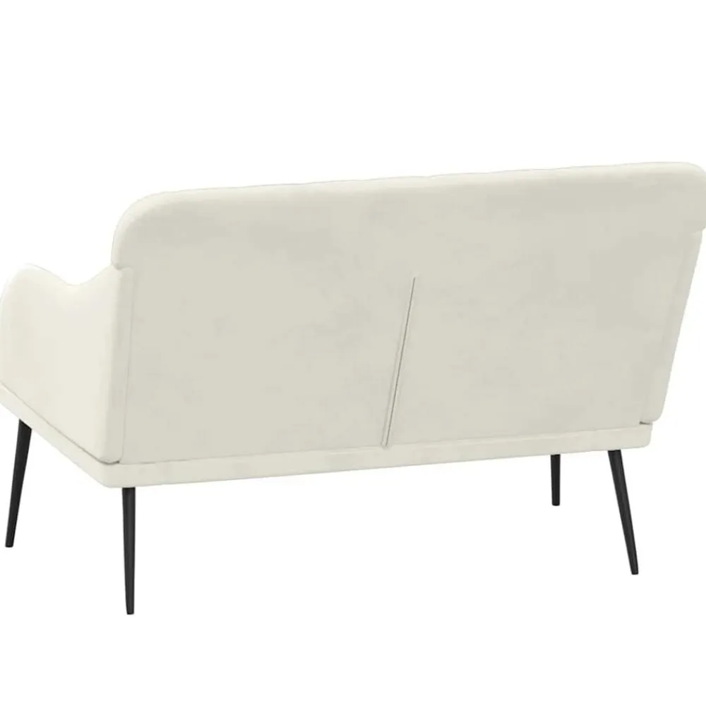 vidaXL Bancos-Banco de terciopelo color 110x76x80 cm