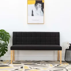 vidaXL Bancos-Banco de terciopelo 140 cm