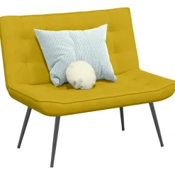 vidaXL Bancos-Banco de terciopelo 110x74x84 cm