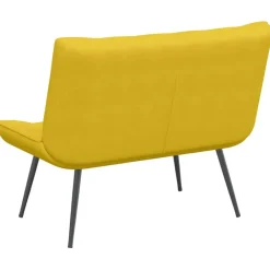 vidaXL Bancos-Banco de terciopelo 110x74x84 cm