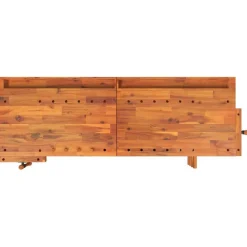 vidaXL Banco de trabajo cajones y tornillos banco madera 192x62x83 cm Outlet