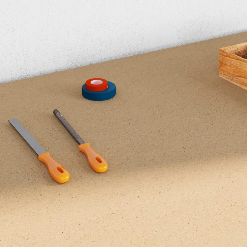 vidaXL Banco de trabajo con estante Negro 115 x 55 x 91 cm Discount