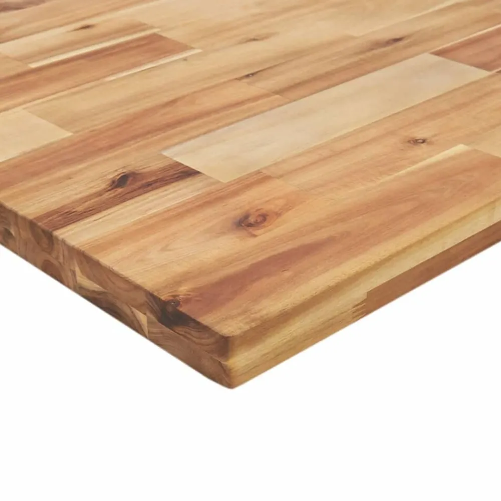 vidaXL Accesorios De Bricolaje-Banco de trabajo madera maciza acacia rectangular 100x60x83 cm