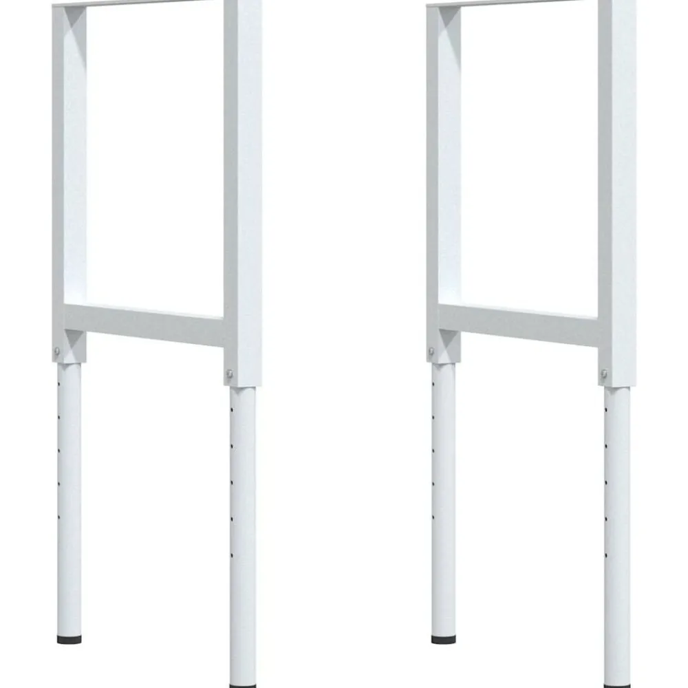 vidaXL Accesorios De Bricolaje-Banco de trabajo madera roble marrón oscuro 80x60x(71,5-98) cm