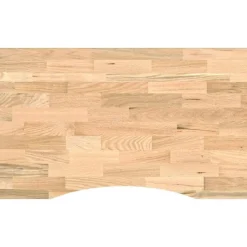 vidaXL Accesorios De Bricolaje-Banco de trabajo madera maciza de roble 100x60x81,5 cm
