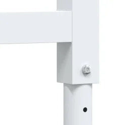 vidaXL Accesorios De Bricolaje-Banco de trabajo rectangular madera maciza 100x60x(71,5-98) cm