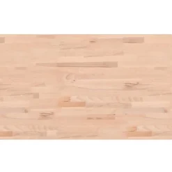 vidaXL Accesorios De Bricolaje-Banco de trabajo rectangular madera maciza 100x60x(71,5-98) cm