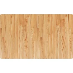 vidaXL Banco de trabajo rectangular madera maciza 100x60x(71,5-98) cm marr&oacute;n claro y blanco New