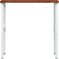 vidaXL Accesorios De Bricolaje-Banco de trabajo rectangular madera maciza 100x60x(71,5-98) cm