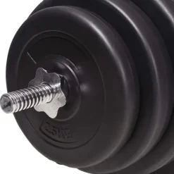 vidaXL Banco ejercicios con soporte pesas, pesas y mancuernas 120 kg Best