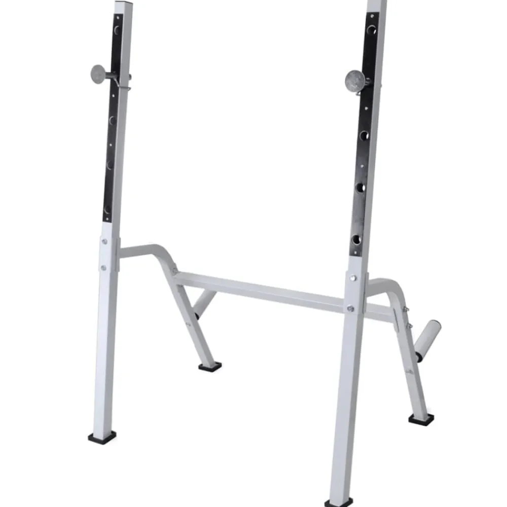 vidaXL Banco ejercicios con soporte pesas, pesas y mancuernas 120 kg Best
