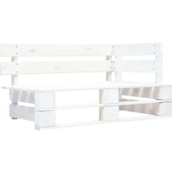 vidaXL Muebles De Jardín-Banco esquinero de palés para jardín madera
