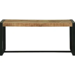 vidaXL Banco Madera de mango maciza Online