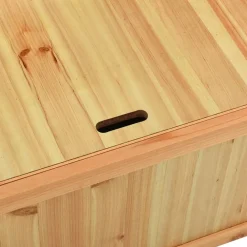 vidaXL Bancos-Banco madera maciza de abeto 107x45x75,5 cm