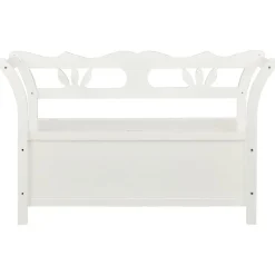 vidaXL Bancos-Banco madera maciza abeto 107x45x75,5 cm