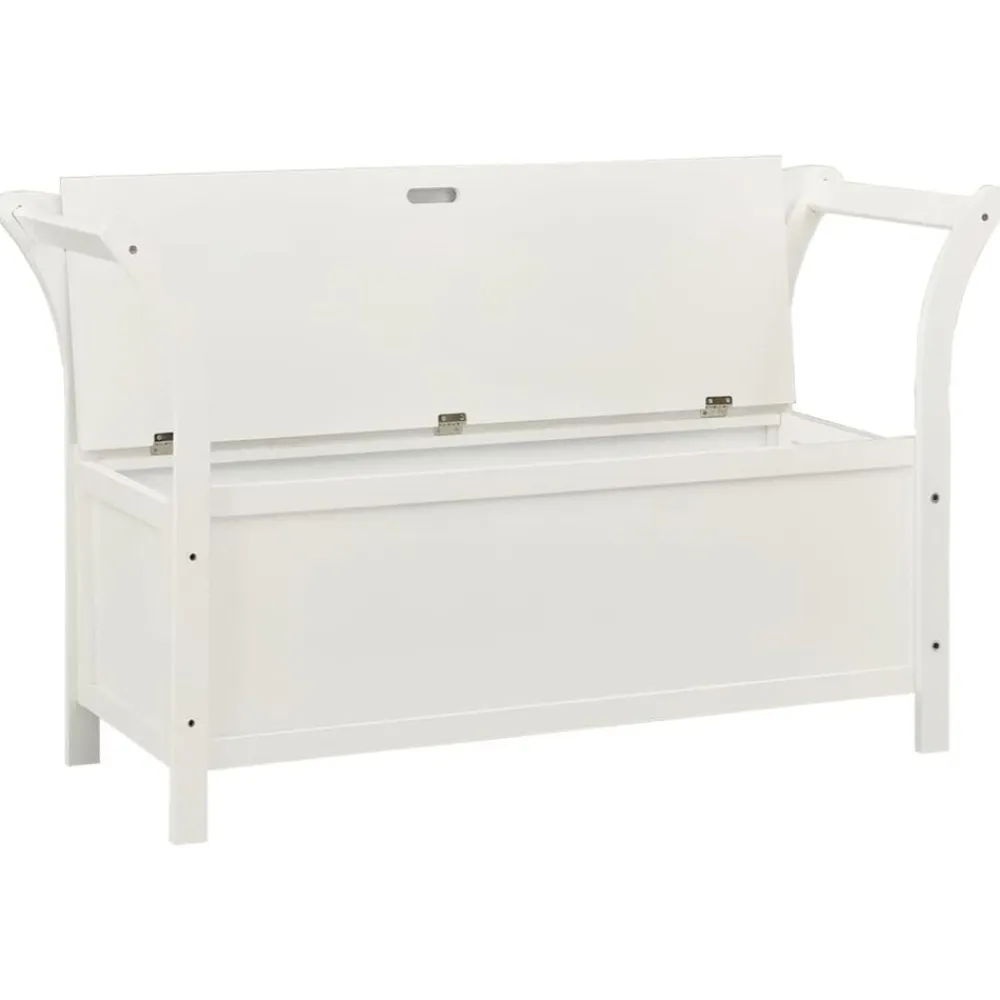 vidaXL Bancos-Banco madera maciza abeto 107x45x75,5 cm