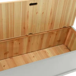 vidaXL Bancos-Banco madera maciza de abeto 107x45x75,5 cm