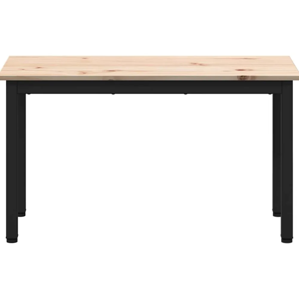 vidaXL Banco 80 x 35 x 45 cm Madera de pino macizo Natural Hot