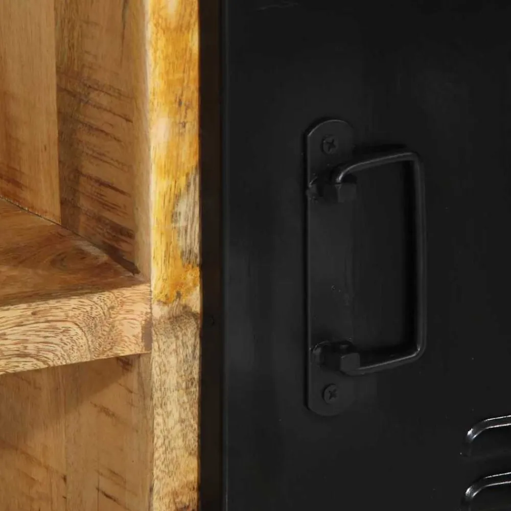 vidaXL Banco para zapatos Marrón Madera maciza de Mango Best