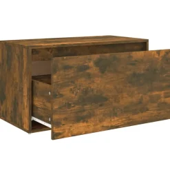 vidaXL Bancos-Banco pasillo madera de ingeniería 80x40x45 cm