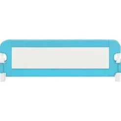 vidaXL Barandilla de seguridad cama de niño poliéster 120x42 cm Azul Sale